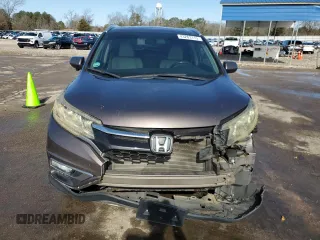 2015 Honda CR-V EX-L with VIN 2HKRM3H76FH525672, listed as a Copart auction lot 43263115 with 156,427 mi miles and Salvage Title. Bid and sale history available at carsss.com. Image 5.