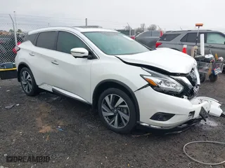 2016 Nissan Murano SV with VIN 5N1AZ2MG2GN171273, listed as a IAAI auction lot 41748919 with 558,639 mi miles. Bid and sale history available at carsss.com. Image 1.