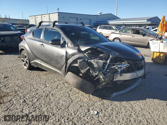 2022 Toyota C-HR XLE with VIN NMTKHMBX1NR146123, listed as a Copart auction lot 83105634 with Not Provided miles and Salvage Title. Bid and sale history available at DreamBid. Image 4.