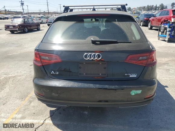 2016 Audi A3 e-tron Premium with VIN WAUVPBFF3GA158813, listed as a Copart auction lot 62436933 with NaN miles. Bid and sale history available at carsss.com. Image 6.