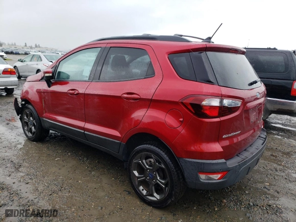 2018 Ford EcoSport SES with VIN MAJ6P1CL3JC208378, listed as a Copart auction lot 48932745 with 22,095 mi miles and Salvage Title. Bid and sale history available at carsss.com. Image 2.