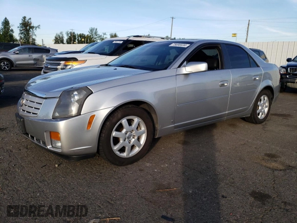 2006 Cadillac CTS with VIN 1G6DM57T260158466, listed as a Copart auction lot 75698534 with 118,423 mi miles and Salvage Title. Bid and sale history available at carsss.com. Image 1.