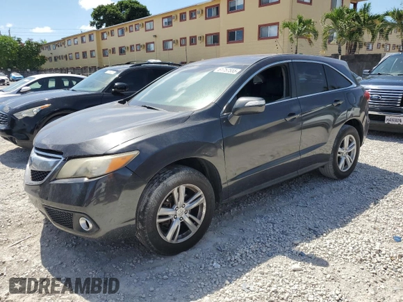 2014 Acura RDX Technology with VIN 5J8TB4H57EL003435, listed as a Copart auction lot 61757555 with 161,308 mi miles and Clean title. Bid and sale history available at DreamBid. Image 1.