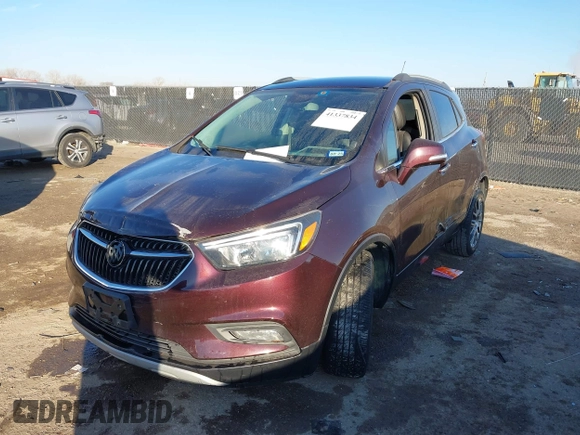 2018 Buick Encore Sport Touring with VIN KL4CJ1SB7JB584900, listed as a IAAI auction lot 41337834 with 66,055 mi miles and . Bid and sale history available at DreamBid. Image 17.