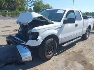 2013 Ford F-150 XL with VIN 1FTEX1CMXDFA94218, listed as a IAAI auction lot 42031743 with 1 mi miles. Bid and sale history available at carsss.com. Image 2.