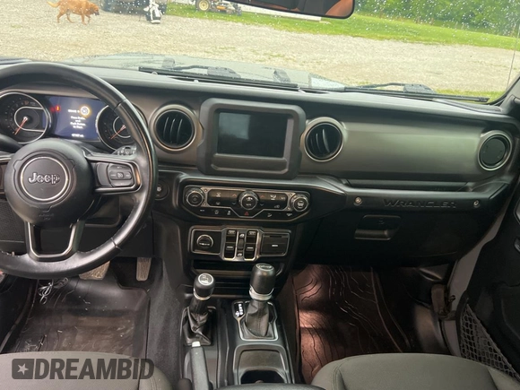 2019 Jeep Wrangler Unlimited Sport S with VIN 1C4HJXDG9KW569235, listed as a Copart auction lot 60338215 with 47,107 mi miles and Clean title. Bid and sale history available at DreamBid. Image 9.