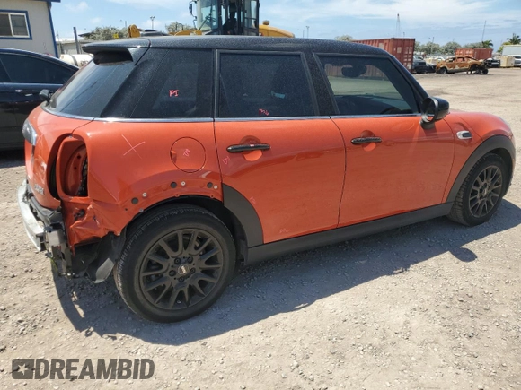 2020 MINI Hardtop 4 Door Cooper with VIN WMWXU7C01L2L63159, listed as a Copart auction lot 51349325 with 16,905 mi miles and Salvage title. Bid and sale history available at DreamBid. Image 3.