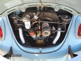 1972 Volkswagen Beetle with VIN 1122223091, listed as a Copart auction lot 81480204 with 84,951 mi miles and Salvage Title. Bid and sale history available at DreamBid. Image 12.