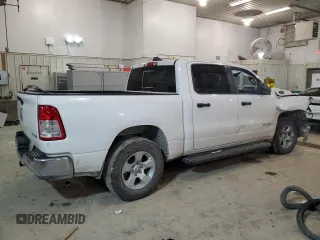 2022 Ram 1500 Tradesman with VIN 1C6SRFGT3NN365775, listed as a Copart auction lot 68346614 with 87,999 mi miles and Salvage title. Bid and sale history available at DreamBid. Image 3.
