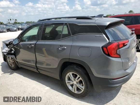2021 GMC Terrain SLE with VIN 3GKALMEV0ML357375, listed as a Copart auction lot 68809014 with 73,186 mi miles and Salvage title. Bid and sale history available at DreamBid. Image 2.