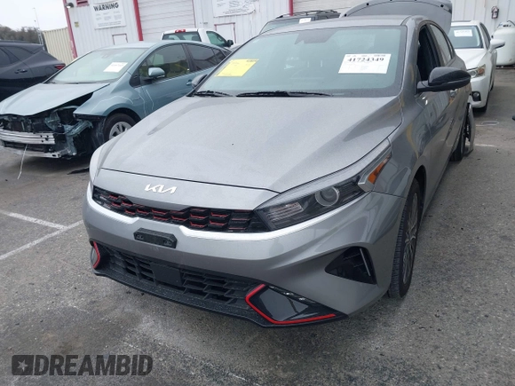 2024 Kia Forte GT-Line with VIN 3KPF54AD9RE731843, listed as a IAAI auction lot 41724349 with 7,475 mi miles. Bid and sale history available at carsss.com. Image 18.