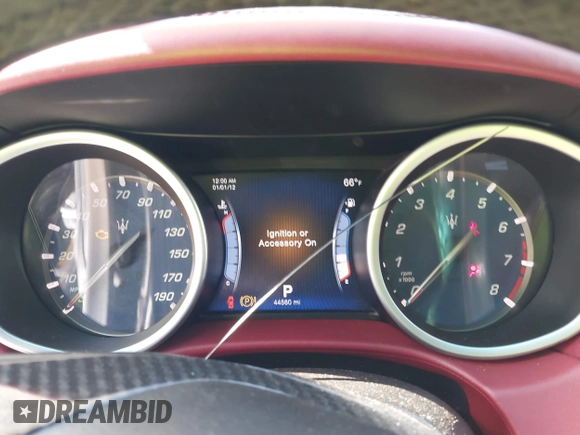 2015 Maserati Ghibli S Q4 z VIN ZAM57RTA0F1150568, wystawiony jako IAAI lot #42092243 z przebiegiem 44 560 mil mil oraz . Historia ofert i sprzedaży dostępna na DreamBid. Obrazek 7.