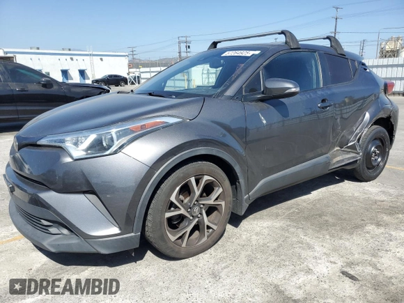 2018 Toyota C-HR XLE with VIN NMTKHMBX8JR053707, listed as a Copart auction lot 57264925 with 78,812 mi miles and Salvage title. Bid and sale history available at DreamBid. Image 1.