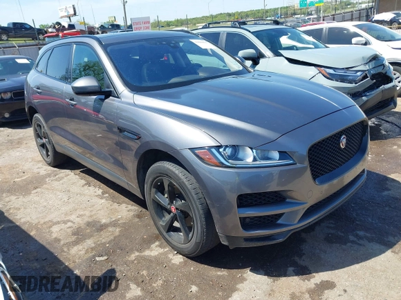2019 Jaguar F-Pace 25t Premium with VIN SADCJ2FX4KA395439, listed as a IAAI auction lot 42096056 with 91,356 mi miles and . Bid and sale history available at DreamBid. Image 1.