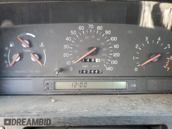 1997 Volvo 850 с VIN YV1LS5722V1374049, выставлен на аукционе Copart как лот 62758684 с пробегом 243 443 миль миль и Списание • Salvage title. История ставок и продаж доступна на DreamBid. Изображение 9.