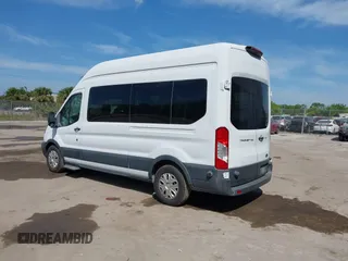 2018 Ford Transit Passenger XL with VIN 1FBZX2XM3JKA53258, listed as a IAAI auction lot 41764456 with 89,022 mi miles and . Bid and sale history available at DreamBid. Image 3.