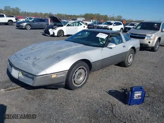 1984 Chevrolet Corvette with VIN 1G1AY0788E5144360, listed as a IAAI auction lot 42063770 with 1 mi miles. Bid and sale history available at carsss.com. Image 2.