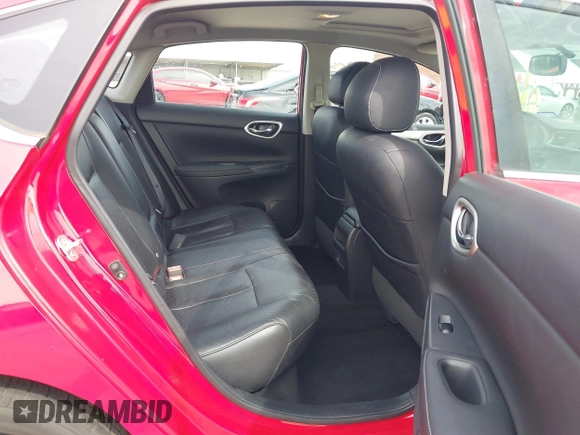 2015 Nissan Sentra S with VIN 3N1AB7AP6FY323263, listed as a IAAI auction lot 41892763 with 140,527 mi miles. Bid and sale history available at carsss.com. Image 8.