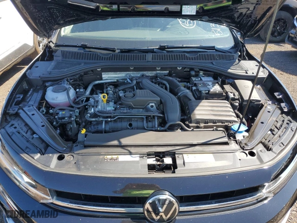 2025 Volkswagen Jetta SE with VIN 3VWEX7BU7SM027333, listed as a Copart auction lot 51335595 with 3,501 mi miles and Clean Title. Bid and sale history available at carsss.com. Image 11.