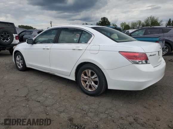 2009 Honda Accord LX-P with VIN 1HGCP26499A017578, listed as a Copart auction lot 57763655 with 180,282 mi miles and Salvage title. Bid and sale history available at DreamBid. Image 2.