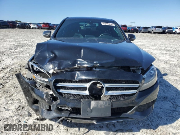 2018 Mercedes-Benz C with VIN 55SWF4JB4JU241898, listed as a Copart auction lot 49443245 with 73,906 mi miles and Salvage Title. Bid and sale history available at carsss.com. Image 5.