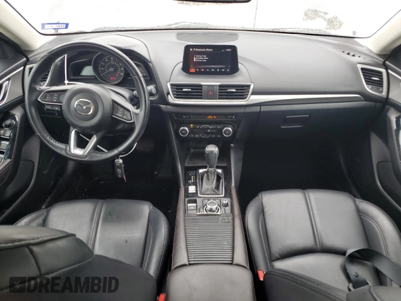 2018 Mazda 3 Touring with VIN 3MZBN1L33JM238863, listed as a Copart auction lot 51844805 with 75,615 mi miles and Salvage Title. Bid and sale history available at DreamBid. Image 8.
