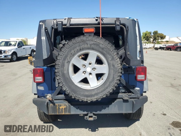 2010 Jeep Wrangler Unlimited Rubicon with VIN 1J4HA6H15AL225234, listed as a Copart auction lot 61270505 with 110,332 mi miles and Clean title. Bid and sale history available at DreamBid. Image 6.