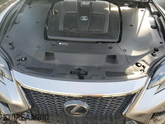 2018 Lexus LS 500 with VIN JTHC51FF8J5001660, listed as a Copart auction lot 45281255 with 32,580 mi miles and Salvage title. Bid and sale history available at DreamBid. Image 11.