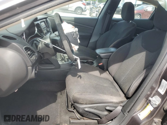 2015 Dodge Dart SXT with VIN 1C3CDFBB4FD351874, listed as a Copart auction lot 50792835 with 195,613 mi miles and Salvage Title. Bid and sale history available at carsss.com. Image 7.