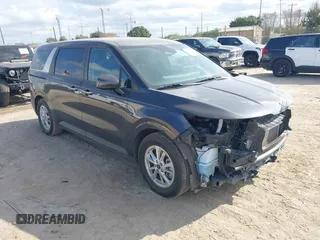2024 Kia Carnival LX with VIN KNDNB4H36R6334873, listed as a IAAI auction lot 41120436 with 21,769 mi miles. Bid and sale history available at carsss.com. Image 1.