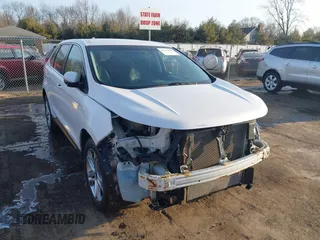 2017 Ford Edge Titanium with VIN 2FMPK4K98HBB31582, listed as a IAAI auction lot 41752885 with 119,196 mi miles. Bid and sale history available at carsss.com. Image 1.