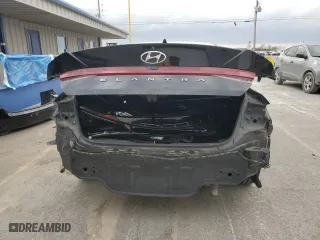 2021 Hyundai Elantra SEL with VIN 5NPLS4AG5MH037774, listed as a Copart auction lot 49664425 with 52,952 mi miles and Salvage Title. Bid and sale history available at carsss.com. Image 6.
