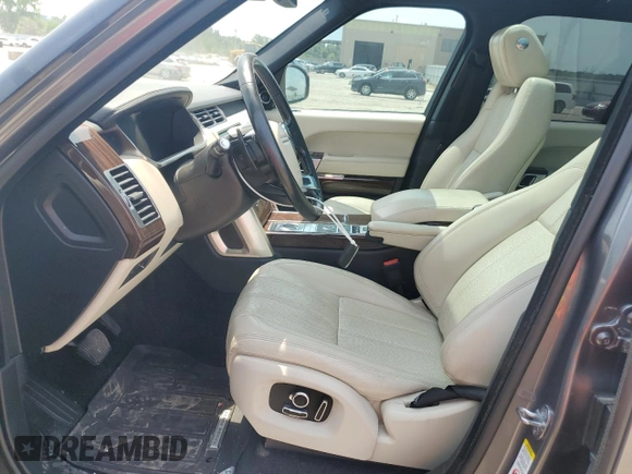2016 Land Rover Range Rover HSE with VIN SALGS2VF7GA273001, listed as a Copart auction lot 59307705 with 120,691 mi miles and Clean title. Bid and sale history available at DreamBid. Image 7.