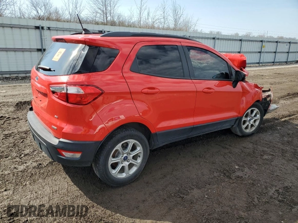 2020 Ford EcoSport SE z VIN MAJ3S2GE6LC320808, wystawiony jako Copart lot #48477205 z przebiegiem Nie podano mil oraz Tytuł czysty. Historia ofert i sprzedaży dostępna na DreamBid. Obrazek 3.
