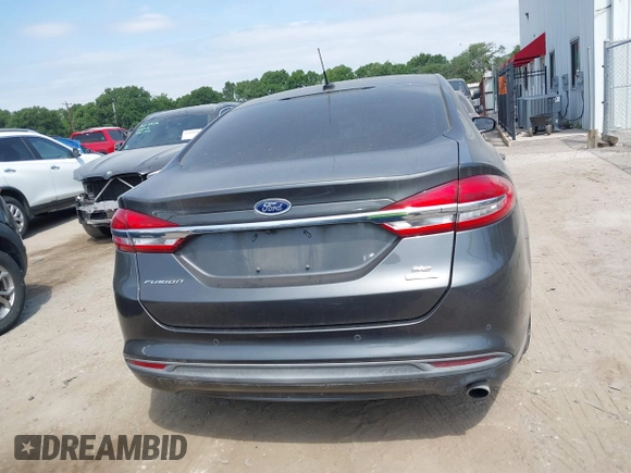 2018 Ford Fusion SE with VIN 3FA6P0HD8JR277127, listed as a IAAI auction lot 42040109 with 118,795 mi miles. Bid and sale history available at carsss.com. Image 16.