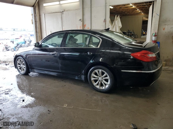 2012 Hyundai Genesis 3.8L with VIN KMHGC4DD1CU195643, listed as a Copart auction lot 51443545 with 162,858 mi miles and Salvage Title. Bid and sale history available at carsss.com. Image 2.