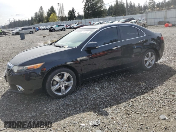 2011 Acura TSX with VIN JH4CU2F66BC000271, listed as a Copart auction lot 52313205 with 121,390 mi miles and Salvage Title. Bid and sale history available at carsss.com. Image 1.