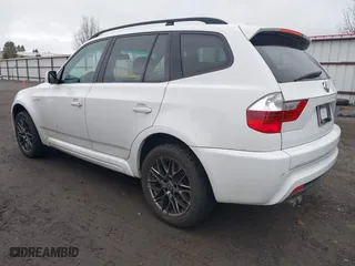 2007 BMW X3 3.0si with VIN WBXPC93457WF24671, listed as a IAAI auction lot 41916704 with 164,015 mi miles. Bid and sale history available at carsss.com. Image 3.