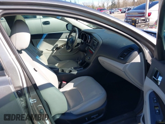 2013 Kia Optima EX with VIN 5XXGN4A75DG148233, listed as a IAAI auction lot 41878061 with 124,066 mi miles. Bid and sale history available at carsss.com. Image 5.