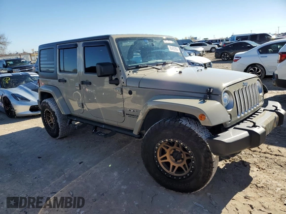 2017 Jeep Wrangler Unlimited Sahara with VIN 1C4BJWEG3HL738819, listed as a Copart auction lot 86483994 with 49,715 mi miles and Salvage Title. Bid and sale history available at carsss.com. Image 4.