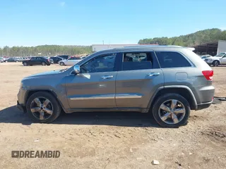 2012 Jeep Grand Cherokee Overland with VIN 1C4RJECT7CC105614, listed as a IAAI auction lot 41629174 with 264,756 mi miles. Bid and sale history available at carsss.com. Image 14.