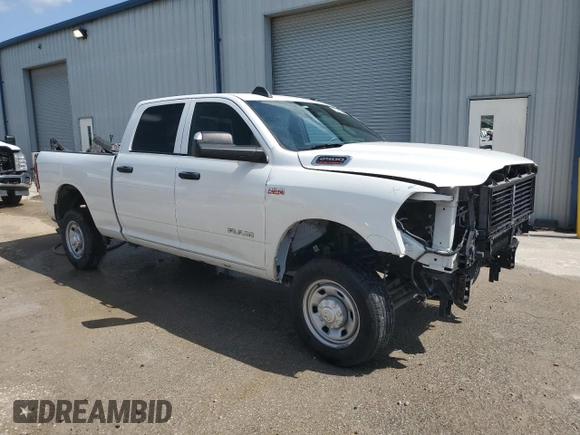 2022 Ram 2500 Tradesman with VIN 3C6UR5CJ2NG130476, listed as a Copart auction lot 65908945 with 109,406 mi miles and Clean title. Bid and sale history available at DreamBid. Image 4.