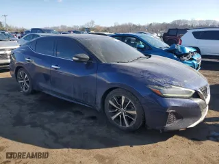 2022 Nissan Maxima SV with VIN 1N4AA6CV0NC505124, listed as a Copart auction lot 46819955 with 89,357 mi miles and Salvage Title. Bid and sale history available at carsss.com. Image 4.