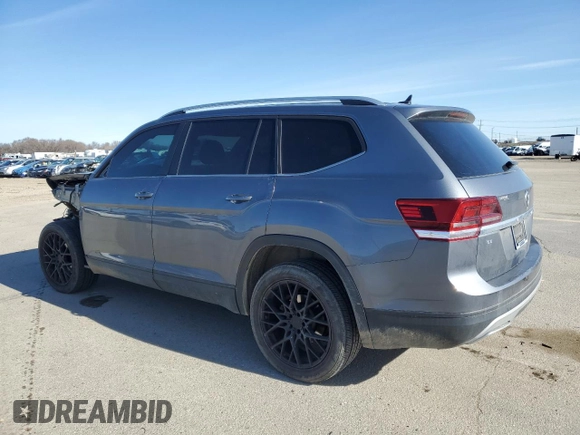 2018 Volkswagen Atlas SE z VIN 1V2CP2CA2JC596042, wystawiony jako Copart lot #49864425 z przebiegiem 87 859 mil mil oraz Szkoda całkowita • Salvage title. Historia ofert i sprzedaży dostępna na DreamBid. Obrazek 2.
