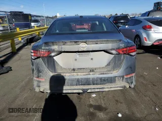 2022 Nissan Sentra SR with VIN 3N1AB8DV7NY285265, listed as a Copart auction lot 43955645 with 21,972 mi miles and Salvage Title. Bid and sale history available at carsss.com. Image 6.