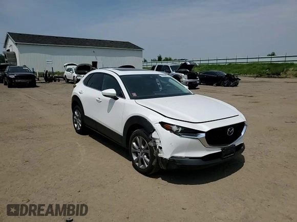 2021 Mazda CX-30 Preferred with VIN 3MVDMACLXMM215839, listed as a Copart auction lot 60664625 with 27,177 mi miles and Non repairable. Bid and sale history available at DreamBid. Image 14.