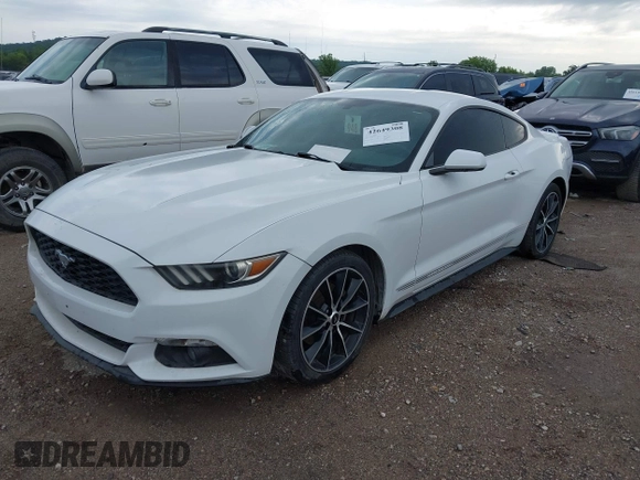 2015 Ford Mustang EcoBoost with VIN 1FA6P8TH6F5311018, listed as a IAAI auction lot 42649308 with 105,527 mi miles and . Bid and sale history available at DreamBid. Image 17.