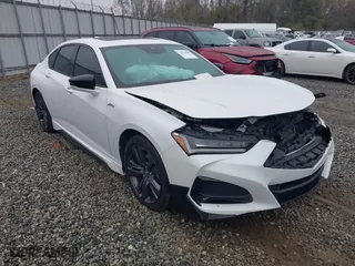 2022 Acura TLX w/A-Spec Package with VIN 19UUB5F52NA003710, listed as a IAAI auction lot 41024808 with 33,403 mi miles. Bid and sale history available at carsss.com. Image 1.