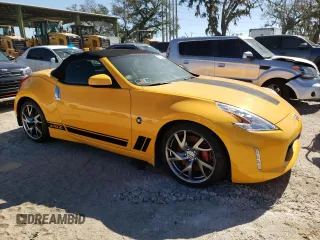 2017 Nissan 370Z Touring with VIN JN1AZ4FH9HM940044, listed as a Copart auction lot 77333394 with 0 mi miles and Salvage Title. Bid and sale history available at carsss.com. Image 4.