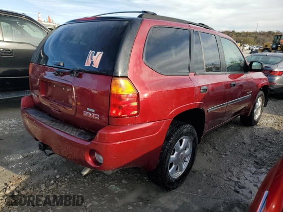 2006 GMC Envoy SLT with VIN 1GKDS13S762259102, listed as a Copart auction lot 79233224 with 125,404 mi miles and Salvage Title. Bid and sale history available at carsss.com. Image 3.